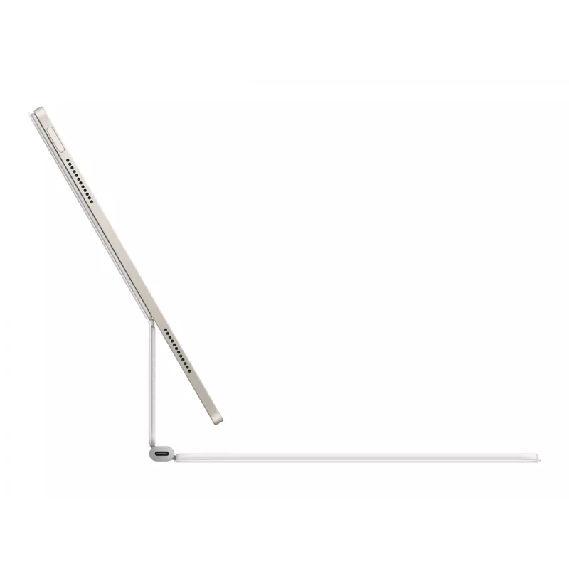 Teclado Apple Magic QWERTY inglês branco com trackpad