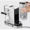 Máquina de café expresso SEVERIN Newspresa KA 5997 — semiautomática, depósito de água de 1 l, 1350 W, café moído, preto/aço inoxidável escovado/cromado
