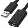 Cabo USB UNITEK Y-C447GBK 0,5 m USB 2.0 preto