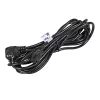 Akyga AK-PC-05C cabo de alimentação, CEE 7/7 para IEC C13, cobre 3 x 1 mm², 5 m, preto