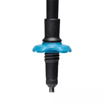 Bastões de trekking Black Diamond Distance Carbon FLZ, ajustáveis 110–125 cm, haste de carbono, dobráveis, 3 partes, 336 g