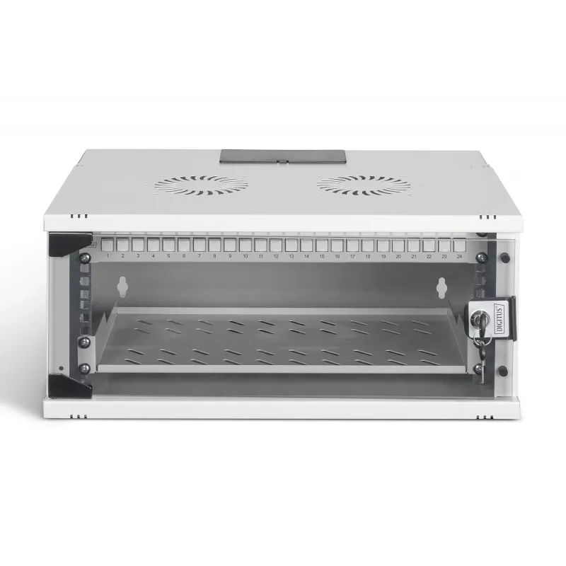 Digitus SOHO Pro conjunto de rede, 483 mm (19) – 4HE, 540 x 400 mm (L x P)