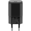 Carregador Goobay 65331 carregador rápido AC para interior preto USB Type-C