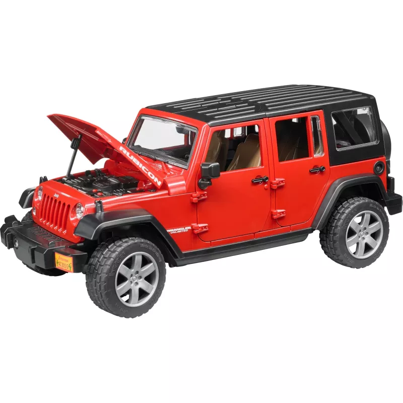 Modelo de todo-o-terreno BRUDER JEEP Wrangler Unlimited Rubicon