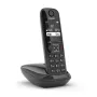 Telefone analógico/DECT Gigaset AS690 identificação de chamadas auscultador sem fios preto