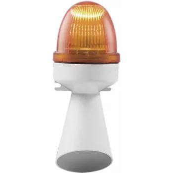 Sirene Grothe WL 6301 240VAC com fios interior/exterior cinzento (31371)