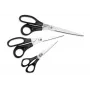 Tesoura Forpus FO60601 tesoura de escritório corte reto preto