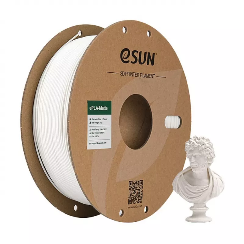 Esun EPLA-MATTE 1,75 mm BRANCO LEITE 1 kg