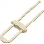 Segurança para crianças fecho deslizante para armário Olympia BS 805, branco, conjunto de 6, 61×19×224 mm