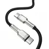 Cabo USB-C para USB-C Baseus CATJK-C01, USB 3.2 Gen 1, 1 m, preto