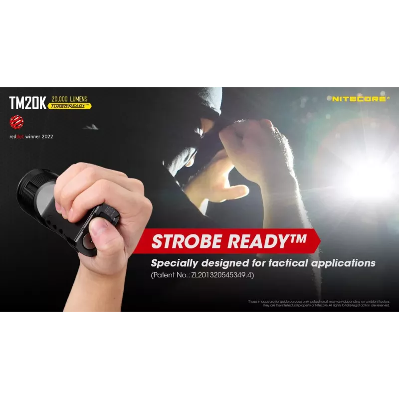 Lanterna Tiny Monster SERIES/20000 lúmen TM20K Nitecore