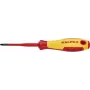 Knipex Chave de fendas VDE Plus/minus, Tamanho PZ 1, Comprimento da lâmina: 80 mm (98 25 01 SLS)