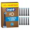 Cabeças de escova de dentes de substituição BRAUN Oral‑B iO Ultimate Cleaning (10 unidades)