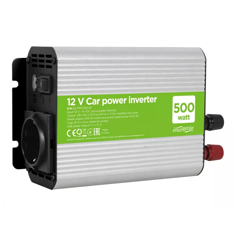 Conversor de tensão para automóvel 12V 500W