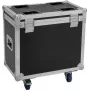 Flightcase Roadinger TMH-W400 para 2x W400 – mala de transporte protetora