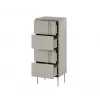 Cómoda Cama 4S TRESSE 50x40x125 caxemira mate