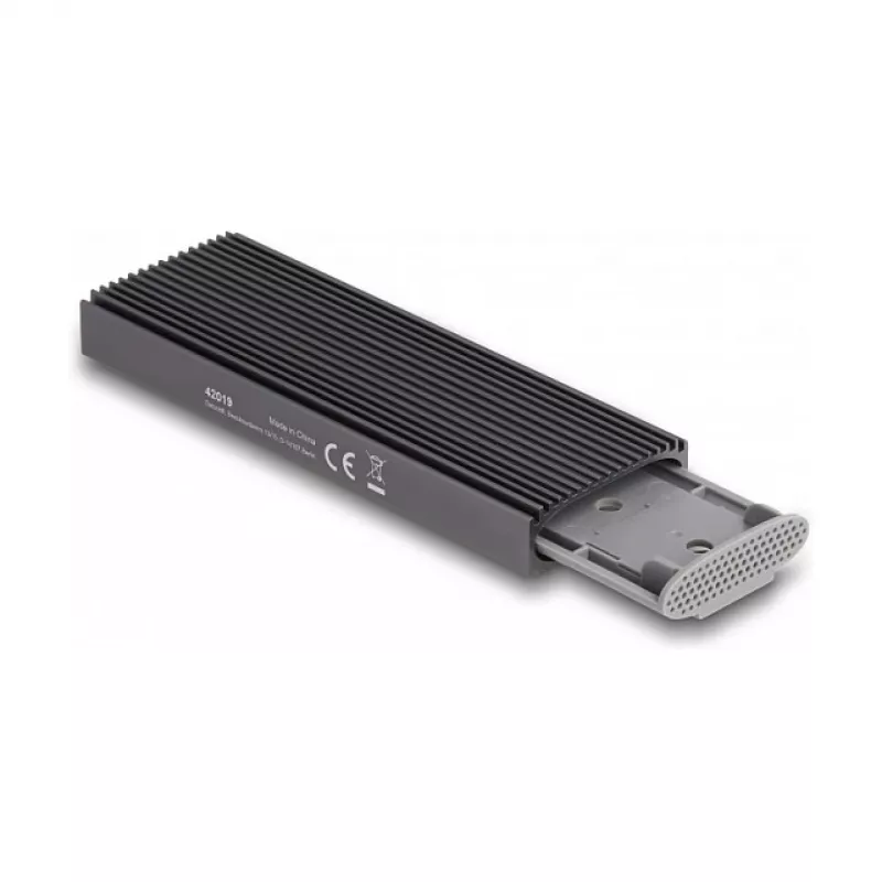 Caixa para SSD DeLOCK externa USB Type-C combo para SSD M.2 NVMe PCIe ou SATA sem ferramentas