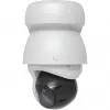 Câmara de vigilância IP UBIQUITI UVC-AI-PTZ-W — AI PTZ industrial esférica 3864×2160, zoom ótico 22×, rotação 360°, com fios, parede/poste/secretária, branco