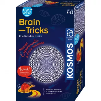 Kosmos Fun Science Brain Tricks, Conjunto de experiências, Eletricidade, 8 anos, Multicolor