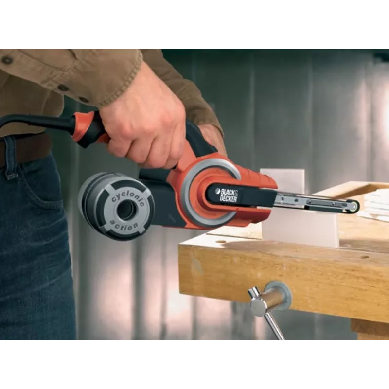 Black & Decker KA902EK-QS lima de cinta, 13 mm