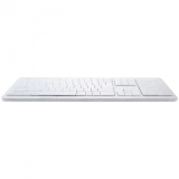 Teclado sem fios CLEVETURA CLVX 1 Touch-On-Keys AI — layout ANSI US Mac, interruptores scissor, caixa de alumínio, RGB interativo