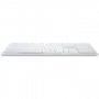 Teclado sem fios CLEVETURA CLVX 1 Touch-On-Keys AI — layout ANSI US Mac, interruptores scissor, caixa de alumínio, RGB interativo