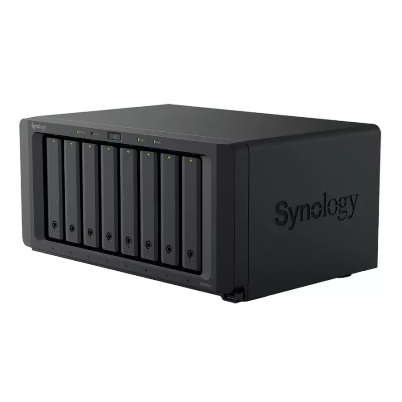 Synology DiskStation DS1825+ NAS/Servidor de armazenamento Ryzen Embedded V1500B 8 GB DDR4 0 TB preto