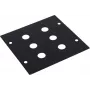 Módulo Omnitronic 2HE painel com 6x conectores fêmea jack, 88×88 mm