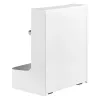 Caixa de arrumação/organizador Ergo Office para secretária com compartimento para acessórios, branco, máx. 5 kg, ER-442