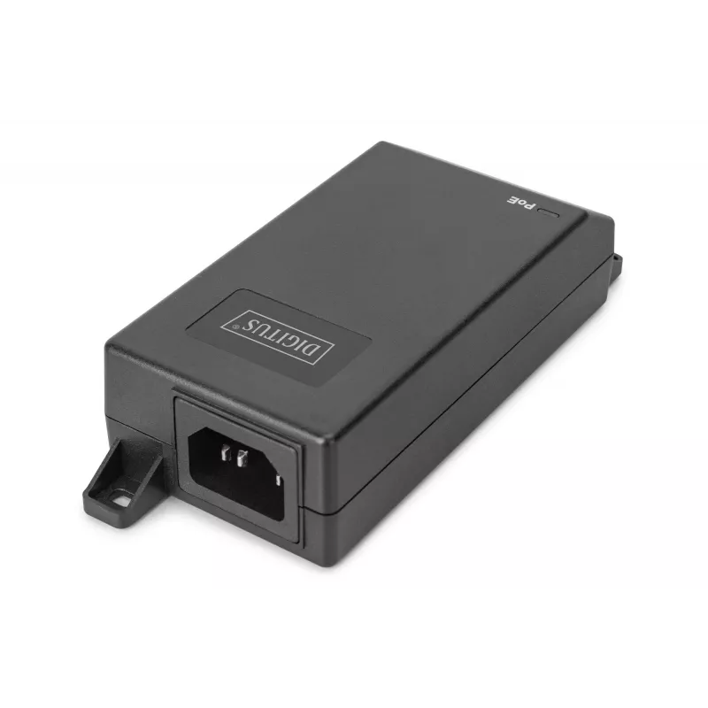 Injetor PoE+ Gigabit Ethernet Digitus 802.3at 30 W Preto