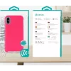 Capa de proteção Devia KimKong Series para iPhone XS Max 6,5, rosa-choque