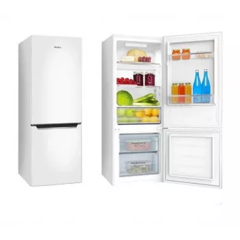 Combinado de frigorífico e congelador Amica, KGCL 384 160 W, 144 cm de altura, 54 cm de largura