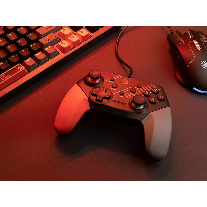 Comando de jogo A4Tech Bloody GP30 Sports Red, USB
