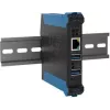 Servidor de dispositivos SEH INU-100 M07210 para montagem em calha DIN com 1 porta Ethernet