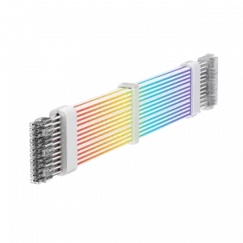 Gamemax cabo de extensão da fonte de alimentação VGA 3x8PIN-W, branco