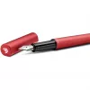 Caneta de tinta permanente Pelikan Ineo Elements P6 corpo metálico vermelho-fogo (823685)