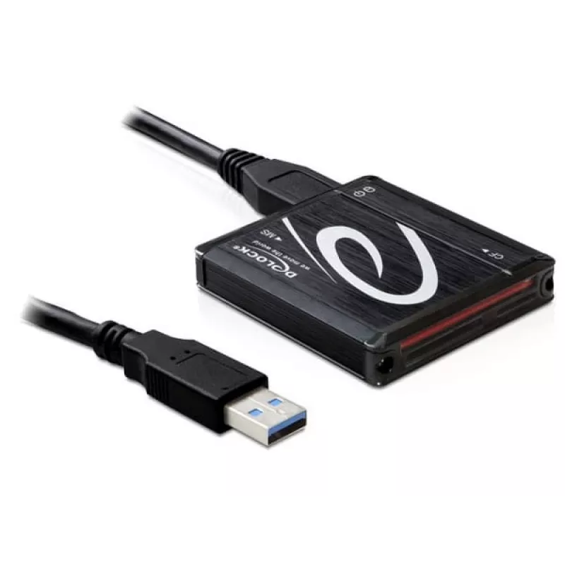 Leitor de cartões DeLOCK USB 3.0 All in 1 91704
