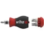Wiha Stubby chave de fendas com pontas 8 peças sextavado interior, sextavado exterior, Phillips, Pozidriv, fenda, TORX (43613)