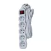 Distribuidor de energia Esperanza ELK215W 3 m 5 tomada(s) AC interior branco