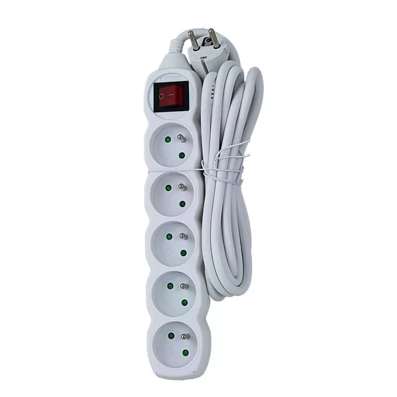 Distribuidor de energia Esperanza ELK215W 3 m 5 tomada(s) AC interior branco