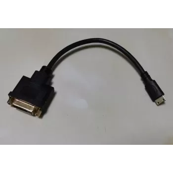 Cabo adaptador Mini-HDMI para DVI ProXtend ITH-HDMIC-DVI245F — Mini-HDMI (macho) para DVI-D (fêmea)