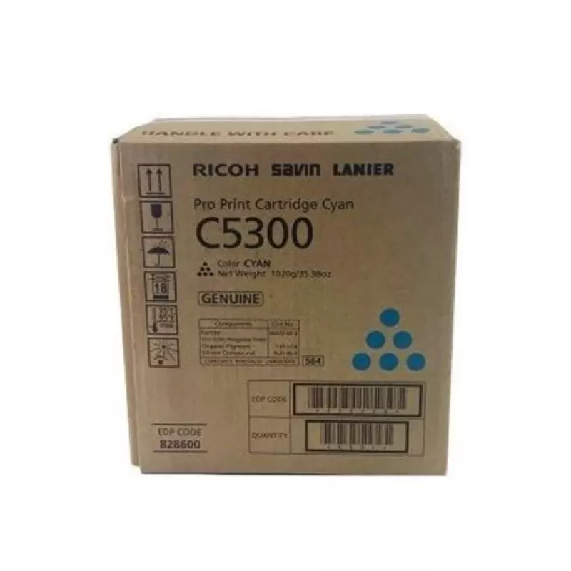 Ricoh C5300 (828604) cartucho de toner, ciano (SPEC)