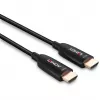 Lindy 38511 cabo HDMI 2.1 8K60 híbrido de fibra ótica de 15 m, AOC, HDMI macho para HDMI macho, 4K120, preto
