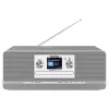 TechniSat DIGITRADIO 372 CD IR rádio internet analógico e digital antracite, prateado