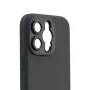 ShiftCam AC-CA-14PR-CH-EF capa protetora com suporte para lente para iPhone 14 Pro, MagSafe, charcoal