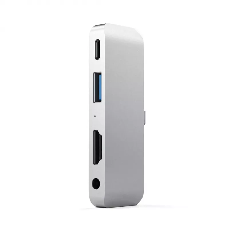 Hub Satechi Aluminum USB-C para iPad Pro prateado