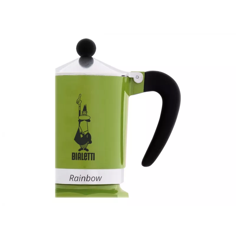 Bialetti Rainbow cafeteira Moka preto, verde