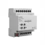 Atuador de aquecimento 6 vias Gira Regler OneK modelo 213900 para controlo de válvulas de radiador