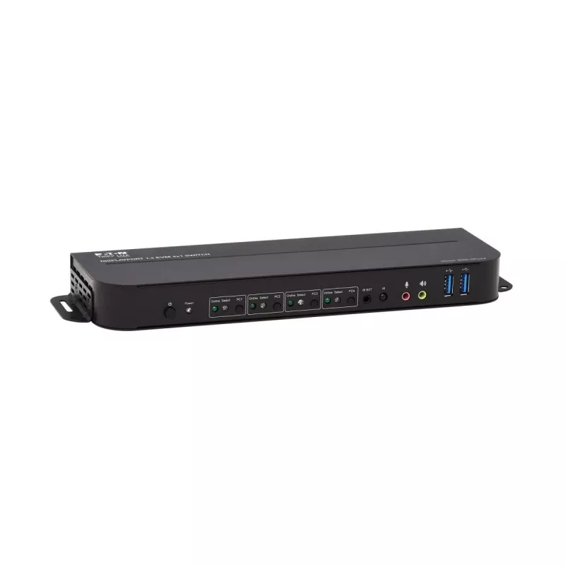 Tripp Eaton Tripp Lite Série KVM DisplayPort de 4 portas com ligações de consola duplas (DP e HDMI)