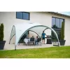 Pavilhão Event Shelter, 4,5 x 4,5 m (cinzento-claro/cinzento)